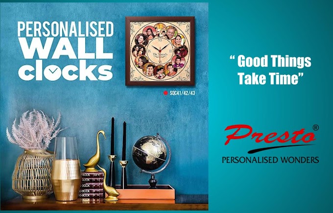 Picture Clock Gift  for Enhancing the Positive Aura