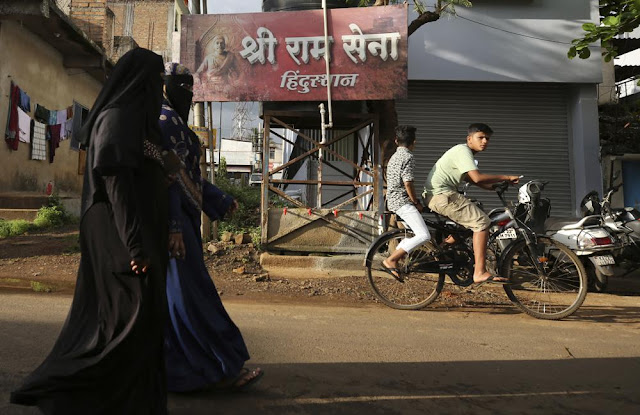 This is not the first time that Muslim women have been targeted in India through an internet application. (Photo: AP)