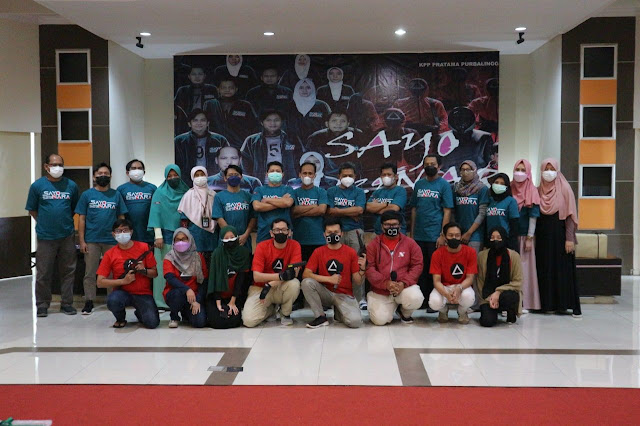 SAYONARA 529 - Squid Game Tshirt versi Kantor Pajak Pratama Purbalingga