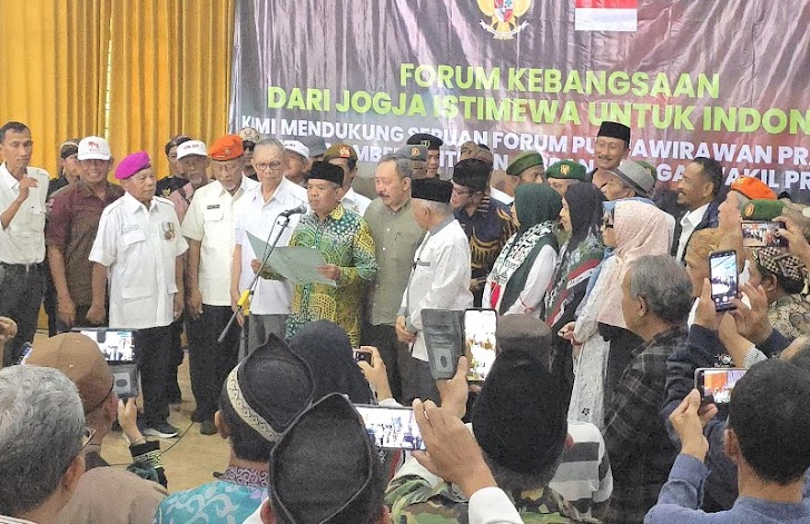 Alasan Forum Kebangsaan di Yogyakarta Dukung Adili Jokowi-Copot Gibran