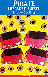 pirate shape sorting