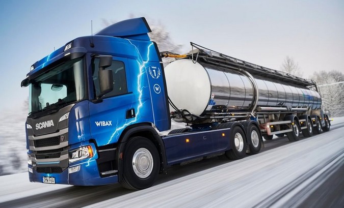 Scania entrega caminhão 100% elétrico para operações com até 64 toneladas