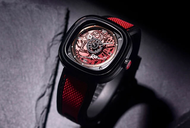 SEVENFRIDAY T3/05 Red, Tiger Edition