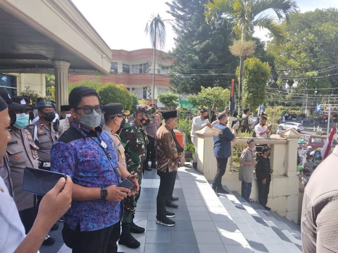 Aksi Aliansi Umat Islam  Minangkabau Bukittinggi-Agam Tuntut Menag  Yaqut Diadili Dan  Dicopot Dari Jabatannya