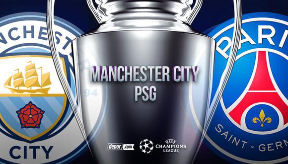 PSG vs. Manchester City EN VIVO y EN DIRECTO por la Champions League