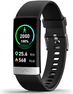 MorePro Heart Rate Monitor Blood Pressure Fitness Activity Tracker with Low O2 Reminder, IP68 Waterproof Smart Watch with HRV Sleep Health Monitor Smartwatch for Android iOS Phones