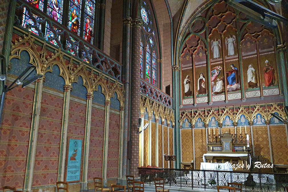 Interior de la Catedral de Saint André de Burdeos