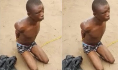 Deaf And Dumb Man Nabbed With Fresh Human Parts In Rivers State (Photo) 