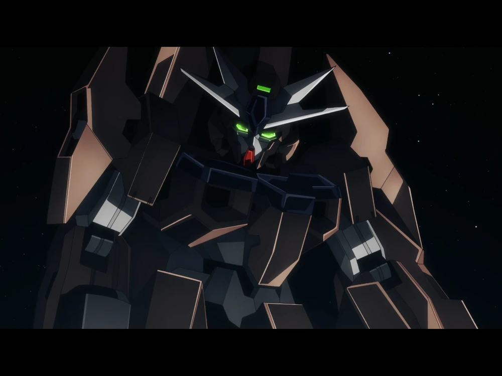 “Imagen de un robot Gundam LT2 en una pose de acción”