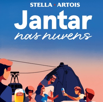 Jantar nas Nuvens Stella Artois Passeio de Helicóptero