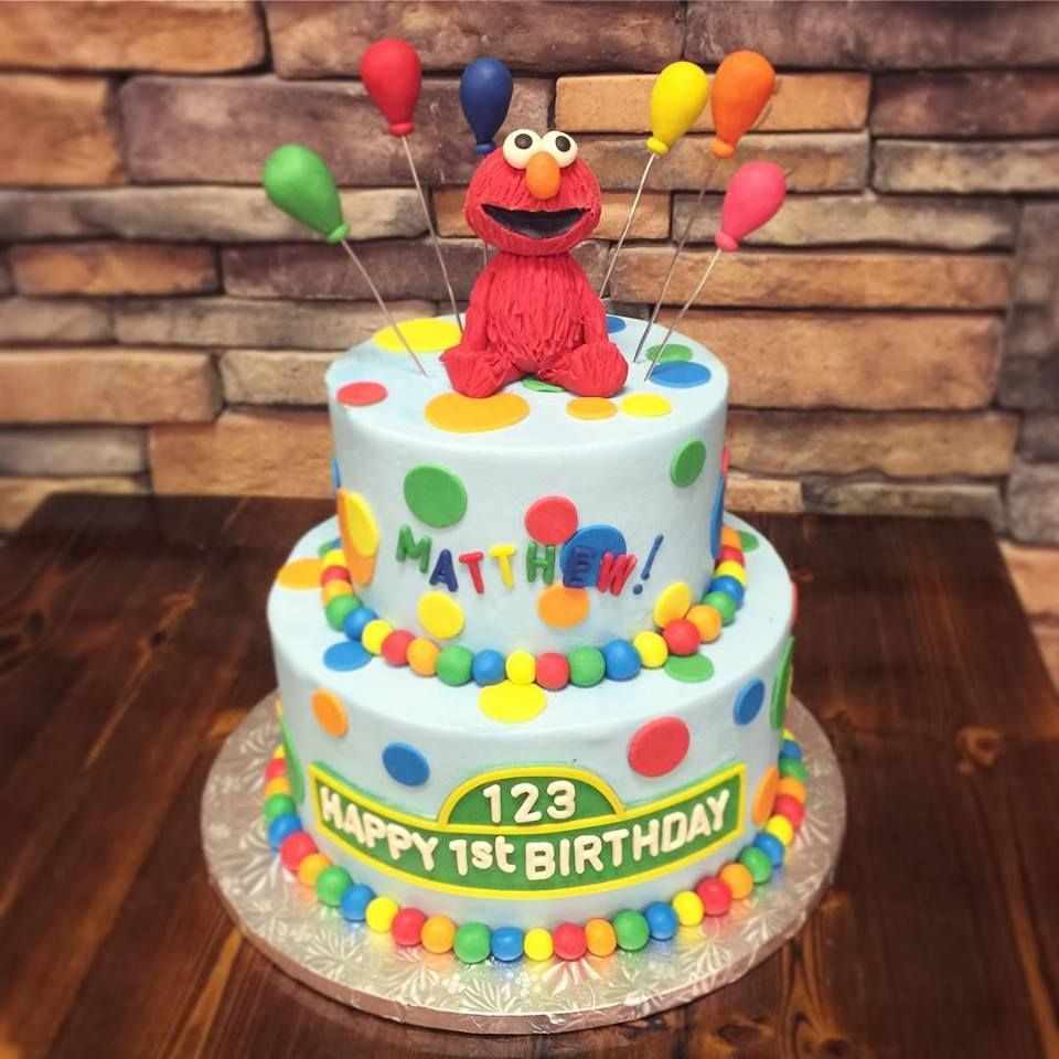 sesame street cake