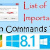 Useful Run Commands