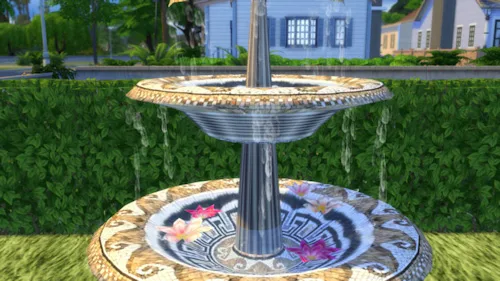 The Sims 4 Fountains