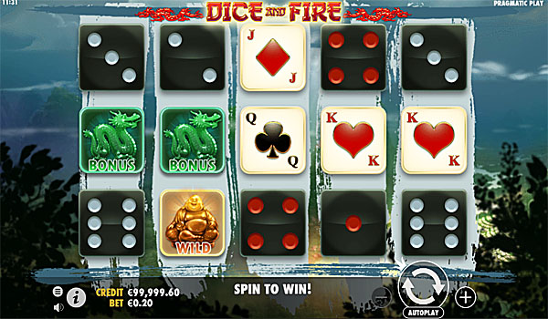 Main Gratis Slot Indonesia - Dice and Fire Pragmatic Play