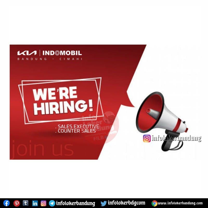 Lowongan Kerja Sales Executive & Sales Counter Indomobil KIA Cimahi November 2021