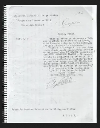 1939: Consejo de guerra sumarísimo y colectivo, nº 63961 