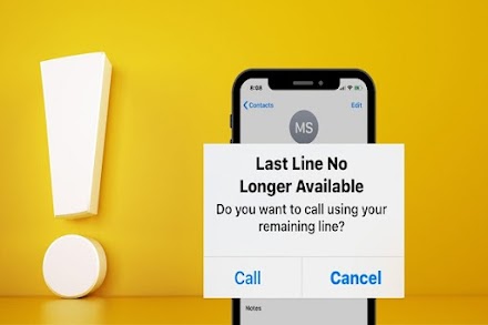 Steps to Fix Last Line No Longer Available on iPhone 13