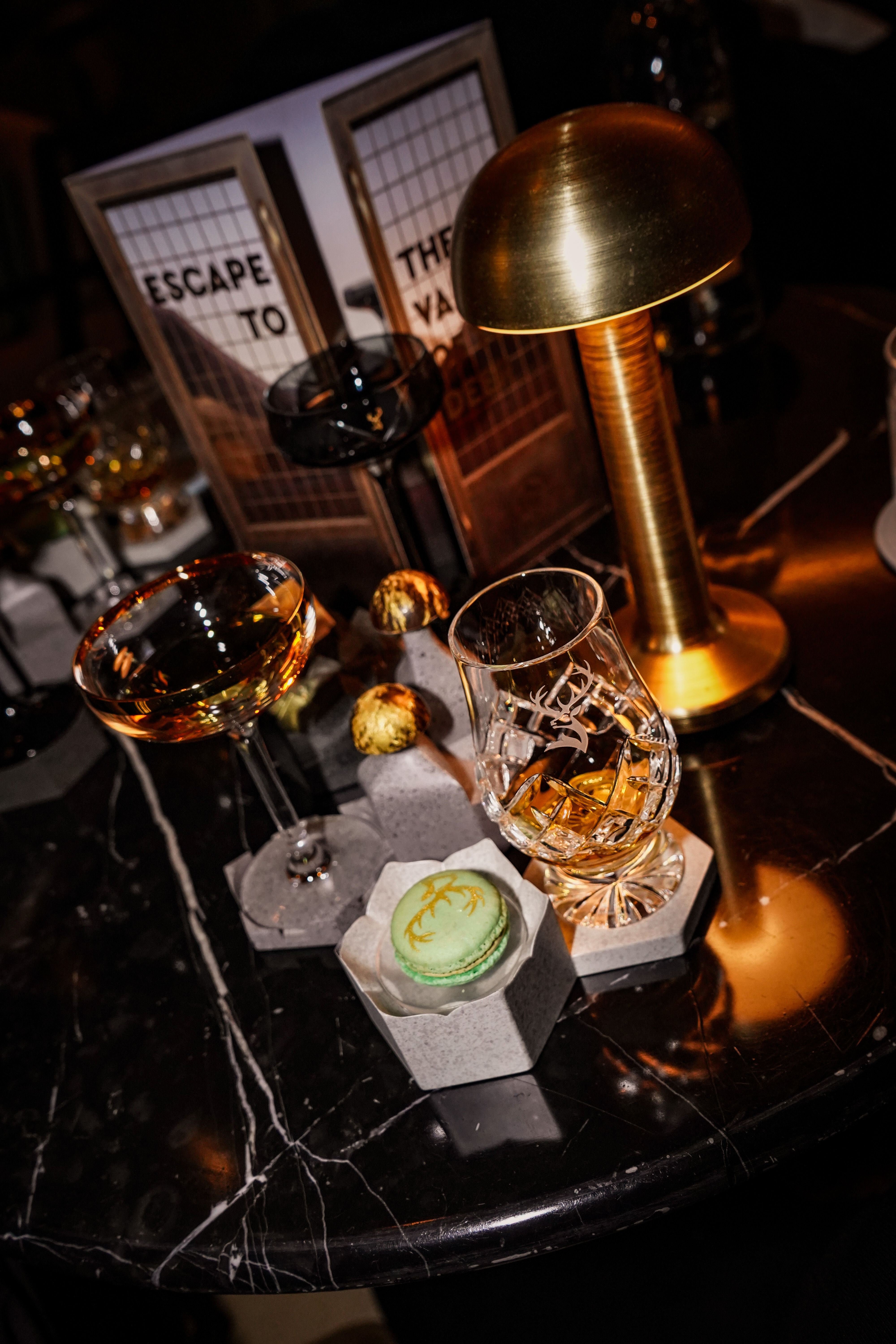 Sam Gray Style Escape to the Valley of the Deer with Glenfiddich Whisky and Hotel Cafe Royal London