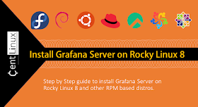 Install Grafana Server on Rocky Linux 8