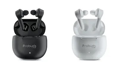 Lava Probuds 21 TWS earphones are offered in Black and White colour options