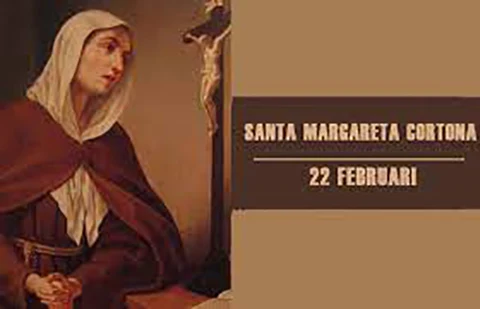 Santo Santa 22 Februari, Santa Margaretha dari Cortona, Pengaku Iman