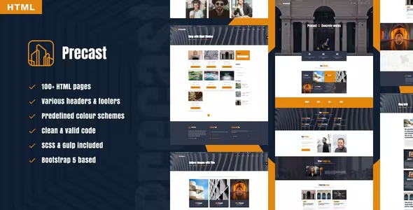 Best Industrial HTML Template