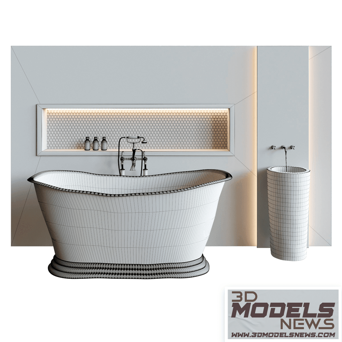 Copper Bathtub Model 4