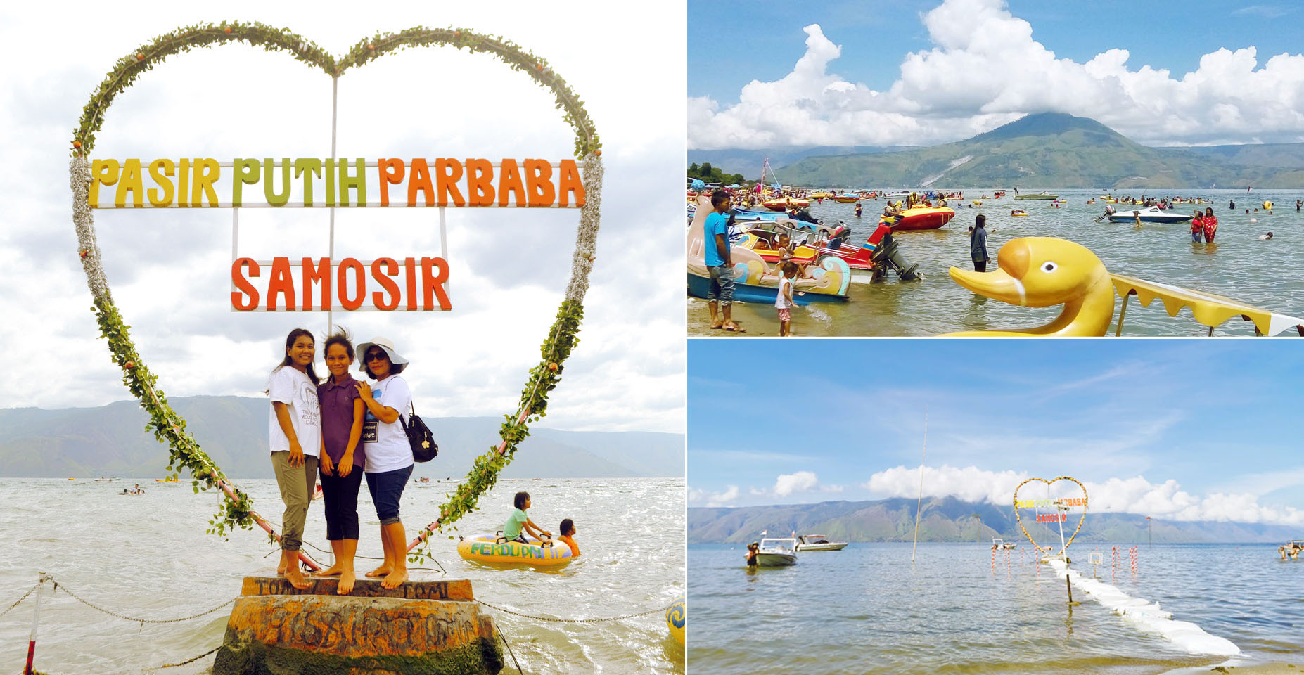 Pantai Pasir Putih Parbaba Samosir