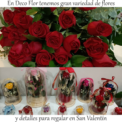 San Valentín 2022 en DecoFlor Puzol, variedad en flores y detalles