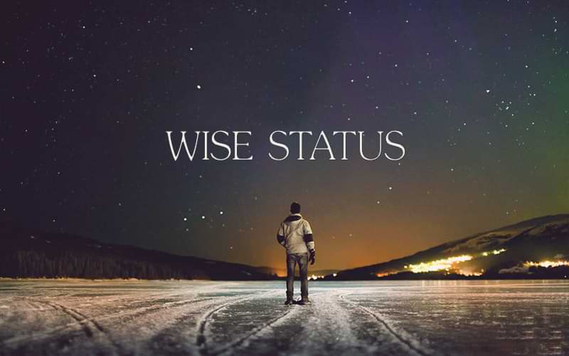 Wise Status, Messages, Captions & Short Wise Quotes