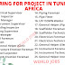 HIRING FOR PROJECT IN TUNISIA AFRICA