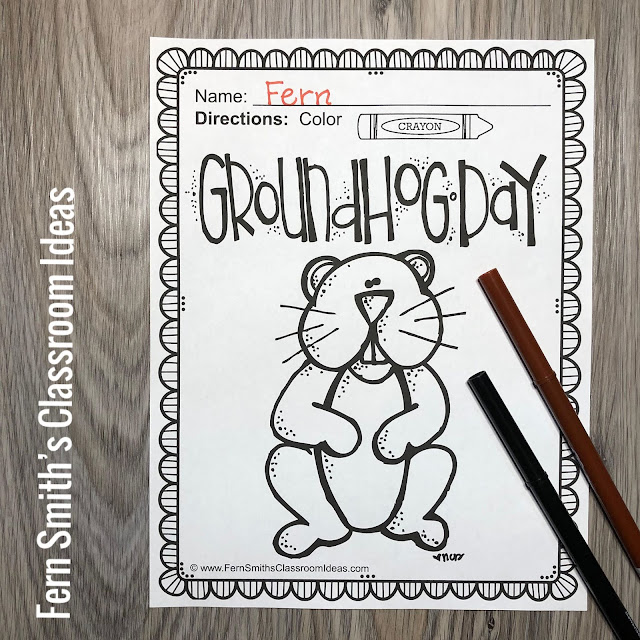 Click Here to Grab These Groundhog Day Coloring Pages For Your Boys and Girls Today!