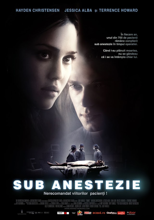 Film Awake - Sub anestezie (2007) cu Jessica Alba