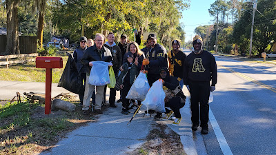 MLK Day Clean-Up Event in St. Augustine