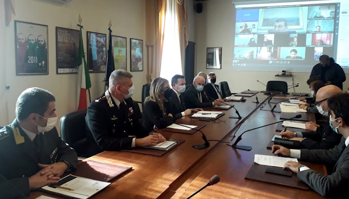 Potenza, il comitato provinciale per l'ordine e la sicurezza pubblica approva i progetti del comune