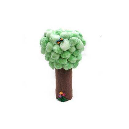 Cotton Ball Tree Craft