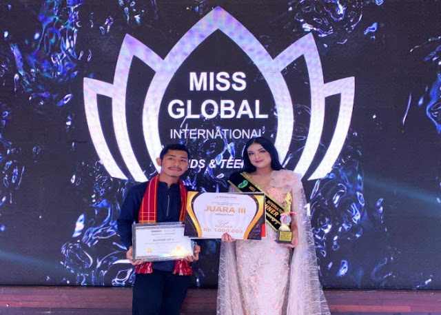 Sakina Ginting Runner Up 2 Ajang Miss Global Internasional Sumatera Utara