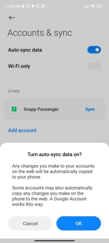 مزامنة Chrome مع الهاتف