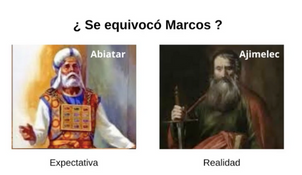 ¿Abiatar o Ajimelec? El problema de Marcos 2.26