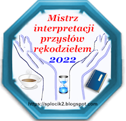 Mistrz interpretacji przysłów rękodziełem 2022