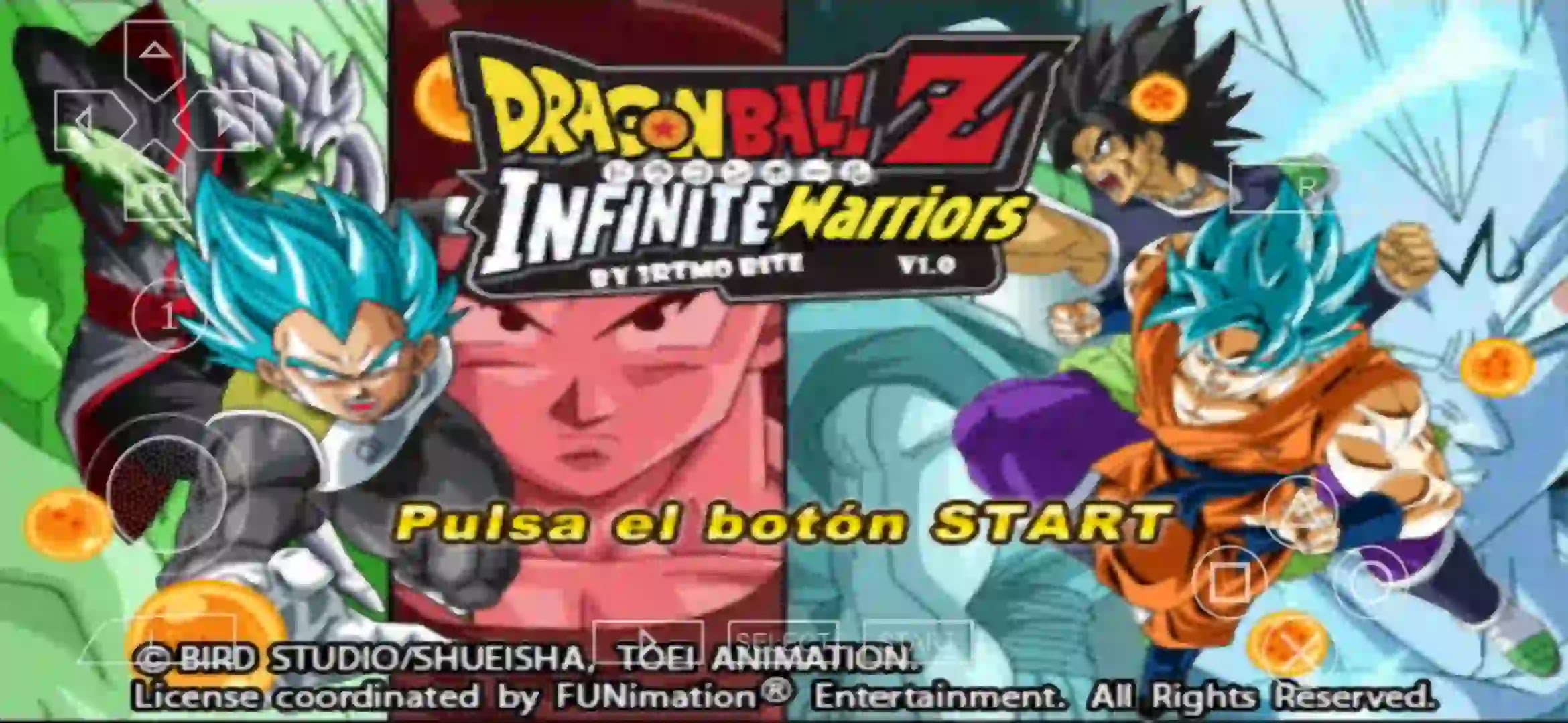 Dragon Ball Super Infinity Warriors PPSSPP ISO Download