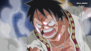 ワンピースアニメ WCI編 820話 ルフィ かっこいい Monkey D. Luffy | ONE PIECE ホールケーキアイランド編