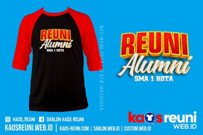 Desain Sablon Kaos Teks Tulisan Kata Kata 3D - Kaos Reuni Online (24)