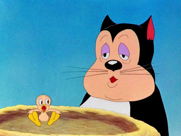 Imagen 002B | Tweety aún sin nombre debutando en A Tale of Two Kitties (1942) | Autor desconocido / dominio público