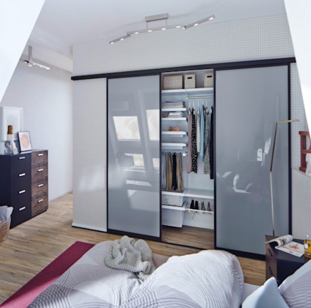 simple wardrobe designs for small bedroom