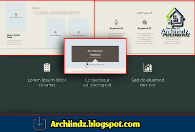 architecture portfolio template