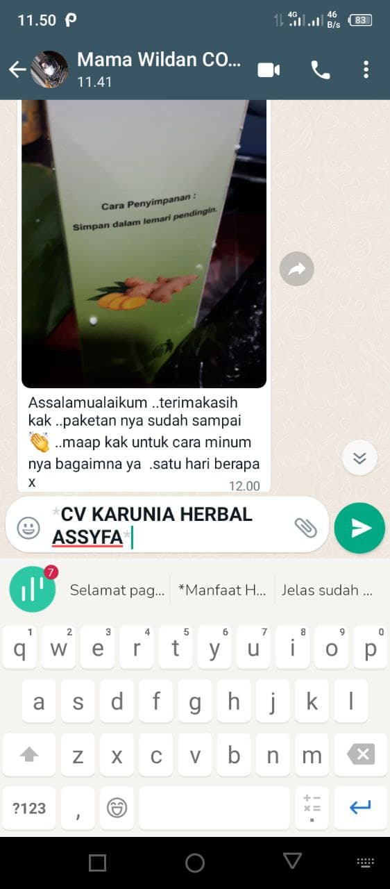 Testimoni Herbassyfa