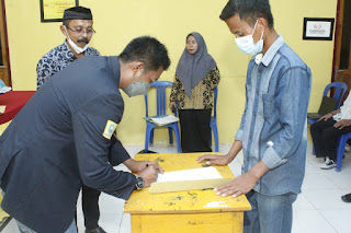 Karang Taruna  Desa Mattunreng Tellue Resmi di Lantik,ini Pesan Ketua Karang Taruna kabupaten Sinjai