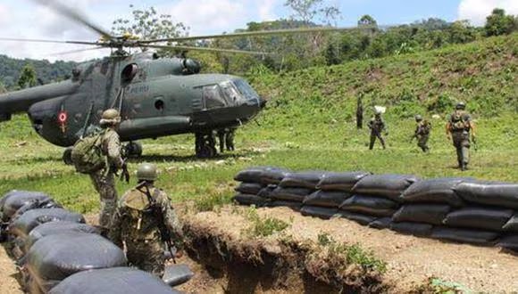 Reportan un fallecido en operativo militar en el Vraem para neutralizar campamentos terroristas