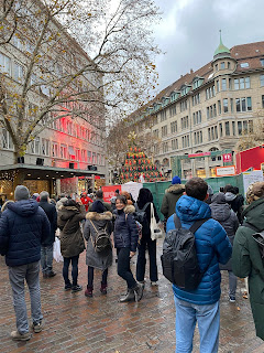 Singing Tree, Christmas, Zurich